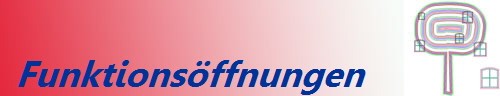 Funktionsffnungen